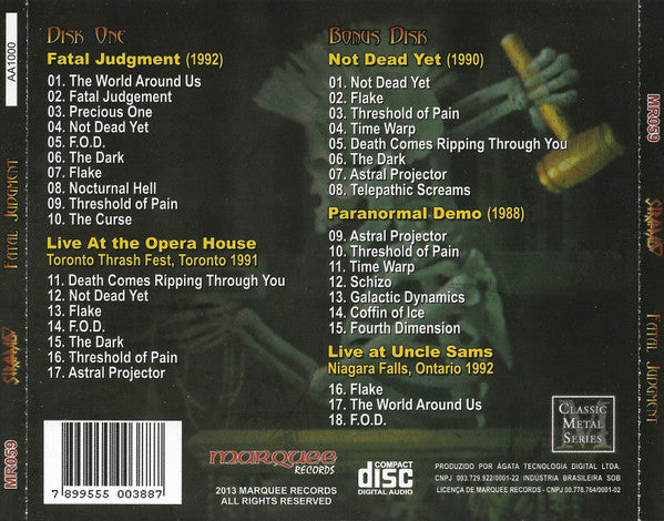 Strappado - Fatal Judgment - 2xCD