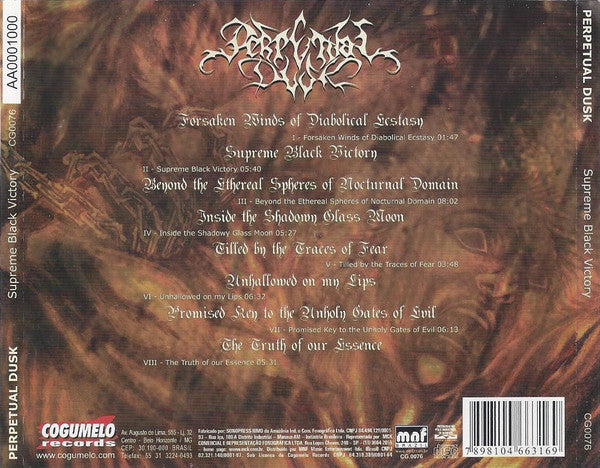Perpetual Dusk - Supreme Black Victory - CD