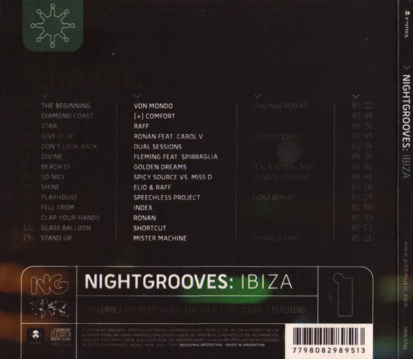 Various - Nightgrooves: Ibiza - CD