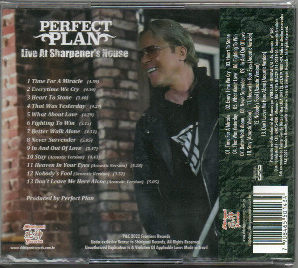Perfect Plan - Live At The Sharpener's House - CD