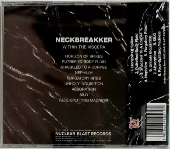 Neckbreakker - Within The Viscera - CD