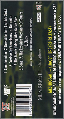 Meshuggah - Chaosphere - CD