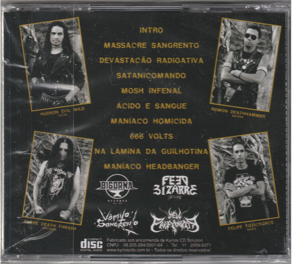 Eternal Violence - Maníaco Headbanger - CD
