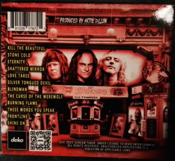 Scream Taker - Kill The Beautiful - CD