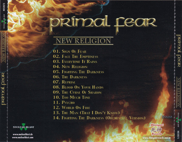Primal Fear - New Religion - CD