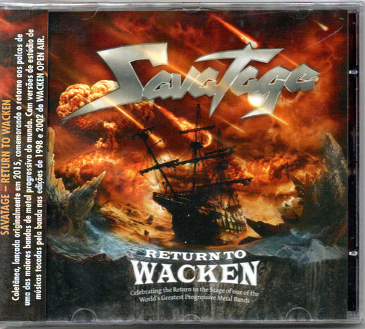 Savatage - Return To Wacken - CD