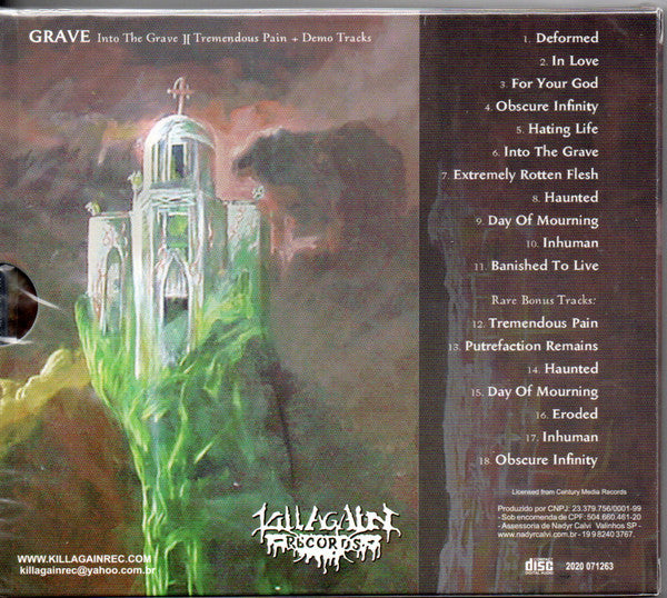 Grave - Into The Grave - CD