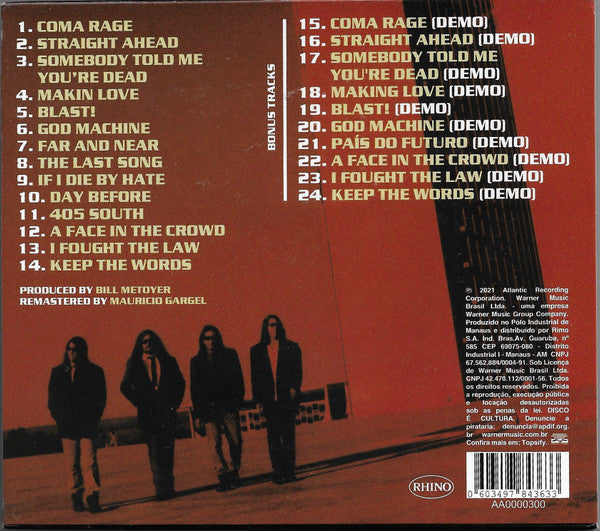 Viper  - Coma Rage - CD