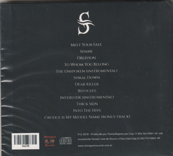 Sacrificed - Enraged - CD