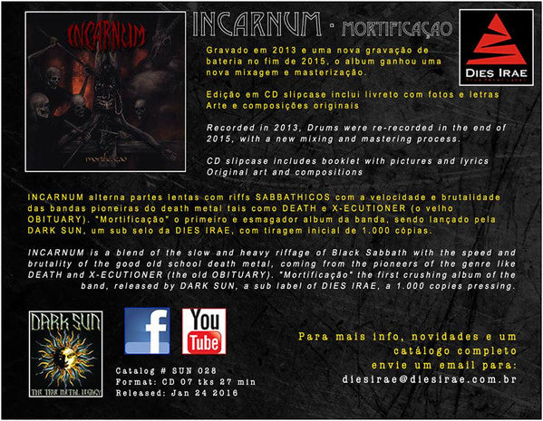 Incarnum - Mortificação - CD