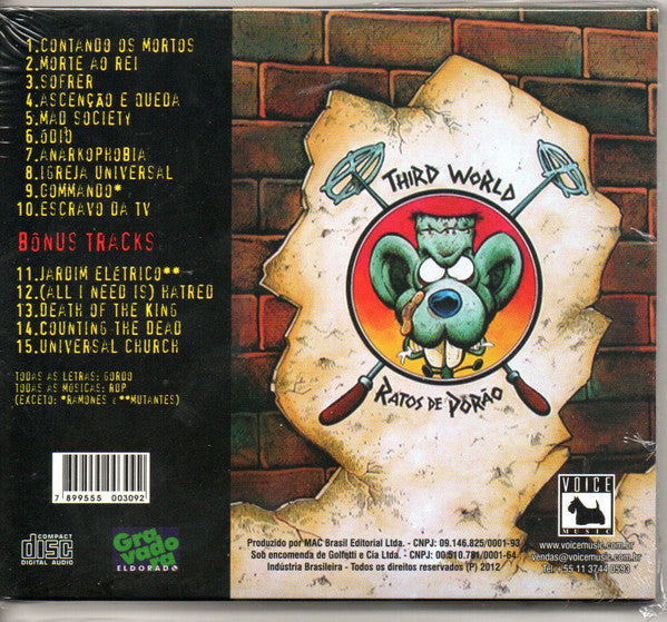 Ratos De Porão - Anarkophobia - CD