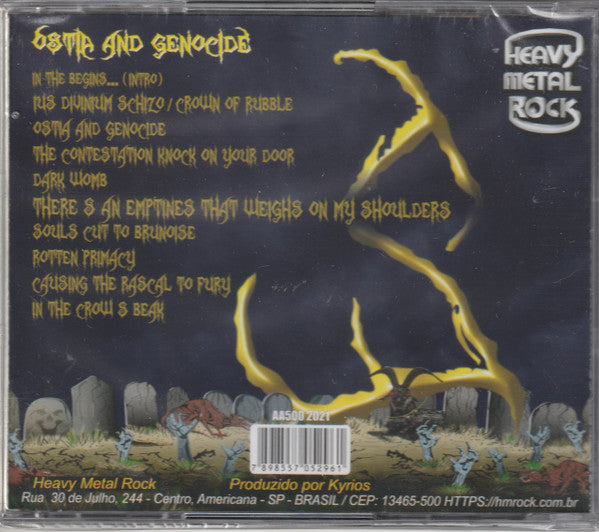 Scrupulous - Ostia And Genocide - CD