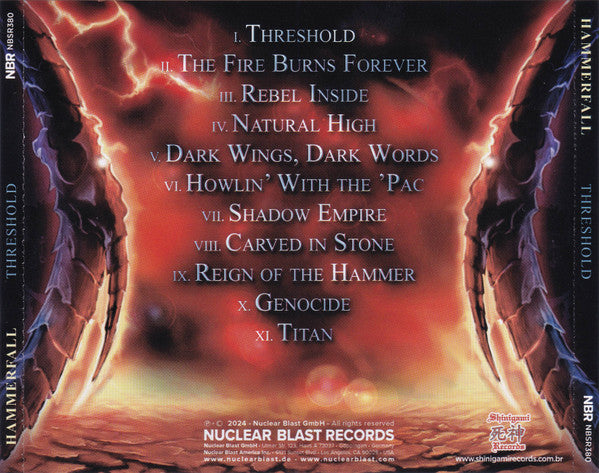 HammerFall - Threshold - CD