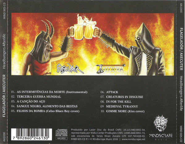 Flagelador / Axecuter - Headbangers Afterlife - CD