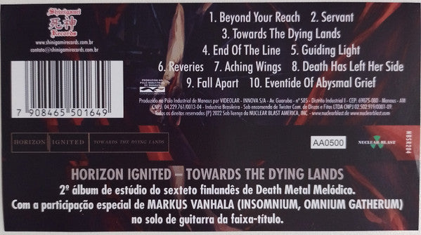 Horizon Ignited - Towards The Dying Lands - CD