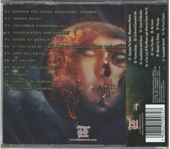 Crucifixion BR - Human Decay - CD