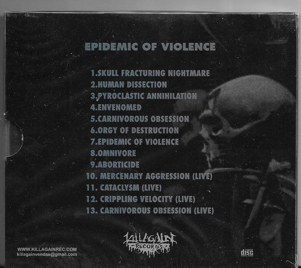 Demolition Hammer - Epidemic Of Violence - CD