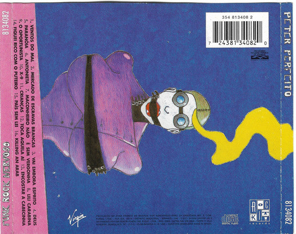 Peter Perfeito - Funk Rock Nervoso - CD