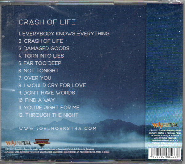 Joel Hoekstra's 13 - Crash Of Life - CD