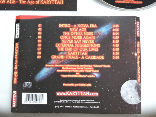 Karyttah - New Age - The Age Of Karyttah - CD