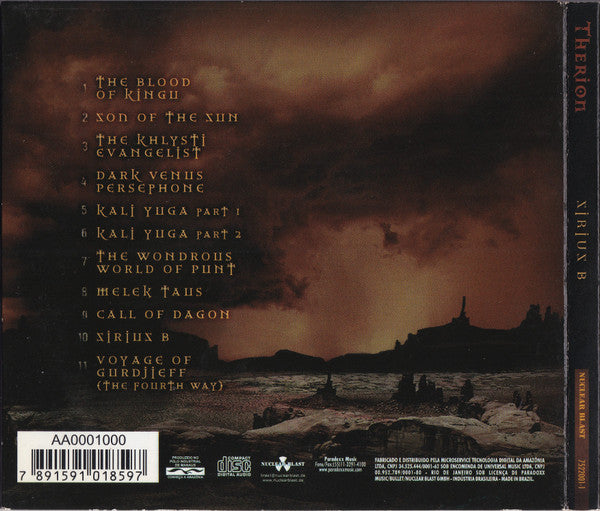 Therion - Sirius B - CD
