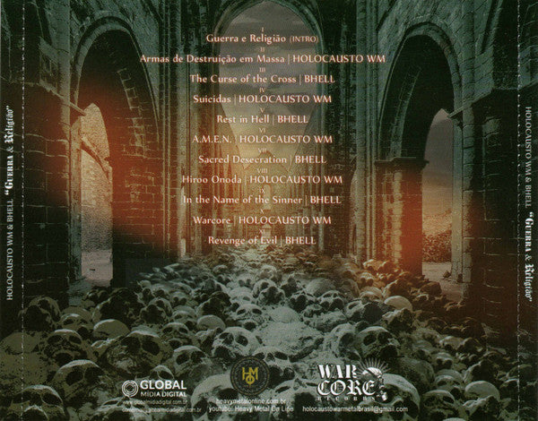 Holocausto War Metal, BHell - Guerra E Religião - CD