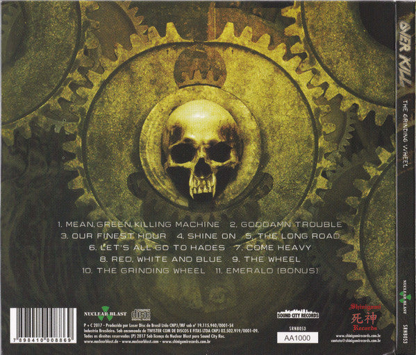 Overkill - The Grinding Wheel - CD