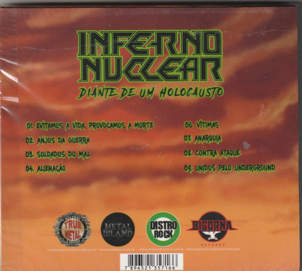 Inferno Nuclear - Diante De Um Holocausto - CD