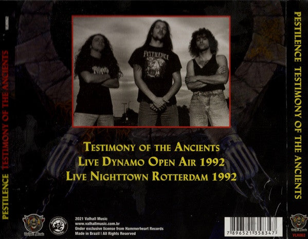 Pestilence - Testimony Of The Ancients - CD