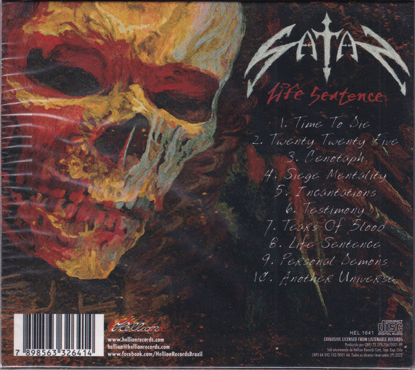 Satan - Life Sentence - CD