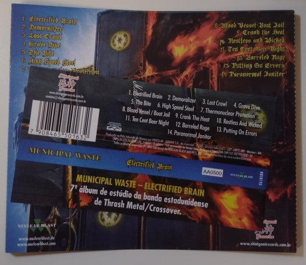Municipal Waste - Electrified Brain - CD