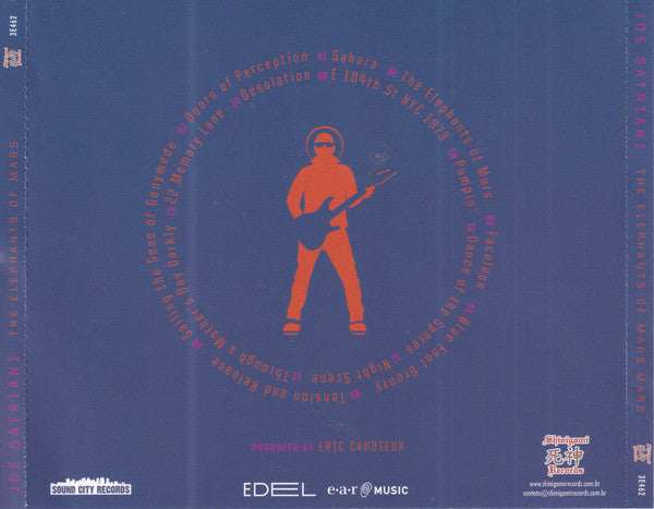 Joe Satriani - The Elephants Of Mars - CD