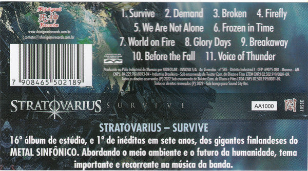 Stratovarius - Survive - CD