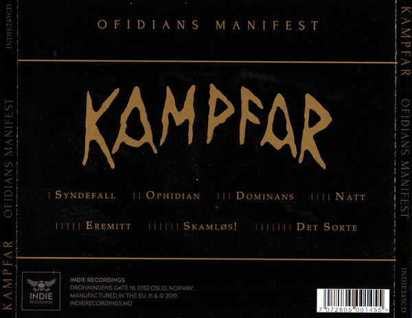 Kampfar - Ofidians Manifest - CD