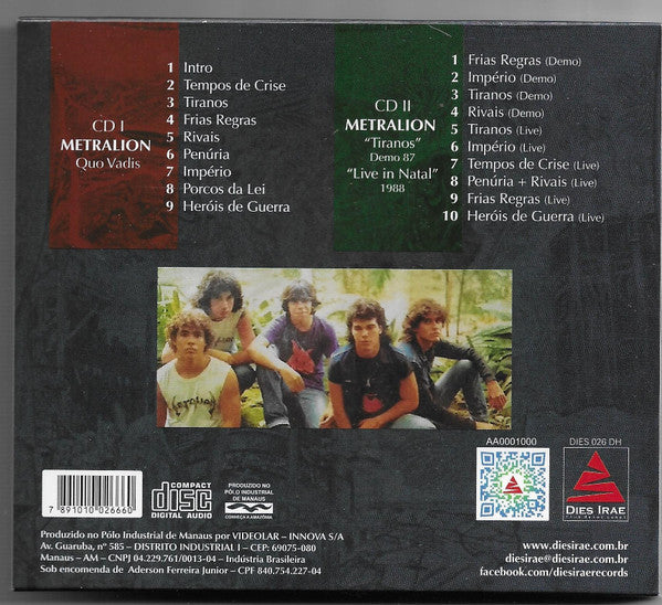Metralion - Quo Vadis - 2xCD
