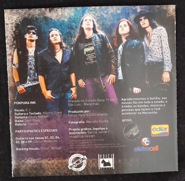 Púrpura Ink - Breakin' Chains - CD