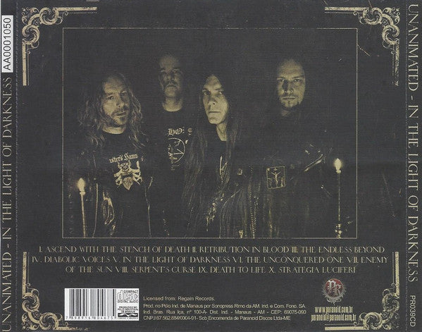 Unanimated - In The Light Of Darkness - CD