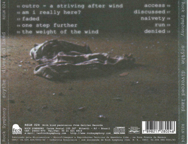 Scythe - Divorced Land - CD