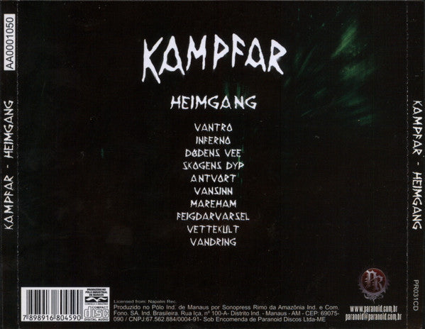 Kampfar - Heimgang - CD