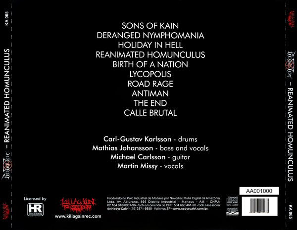 Protector - Reanimated Homunculus - CD