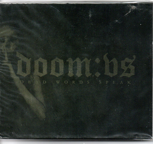 DOOM:VS - Dead Words Speak - CD