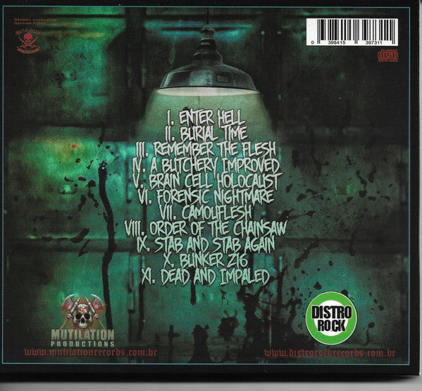 Cut Up - Forensic Nightmares - CD