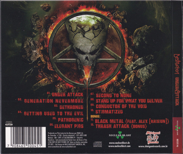 Destruction - Under Attack - CD