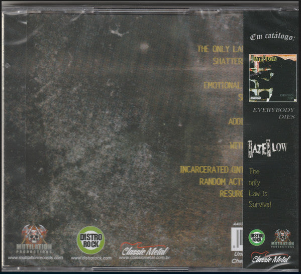 Hateplow - The Only Law Is Survival - CD