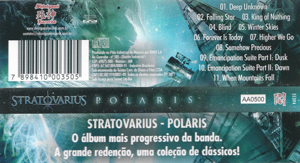 Stratovarius - Polaris - CD