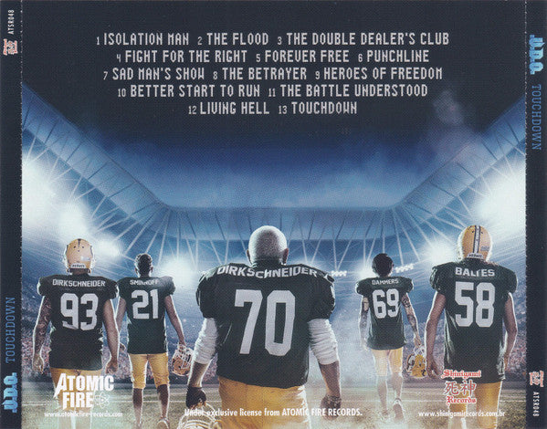 U.D.O. - Touchdown - CD