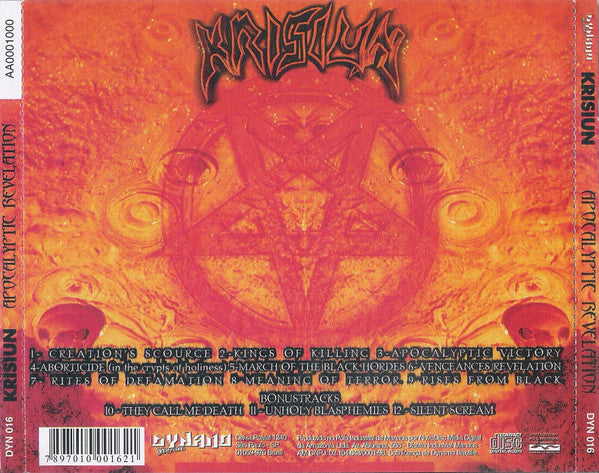 Krisiun - Apocalyptic Revelation - CD