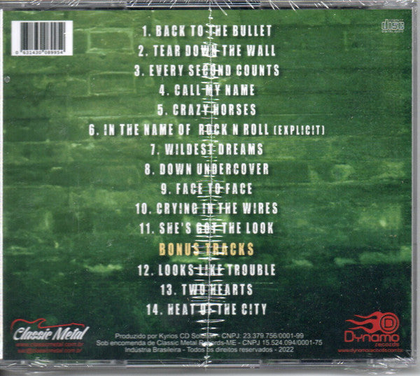 Mat Sinner - Back To The Bullet - CD