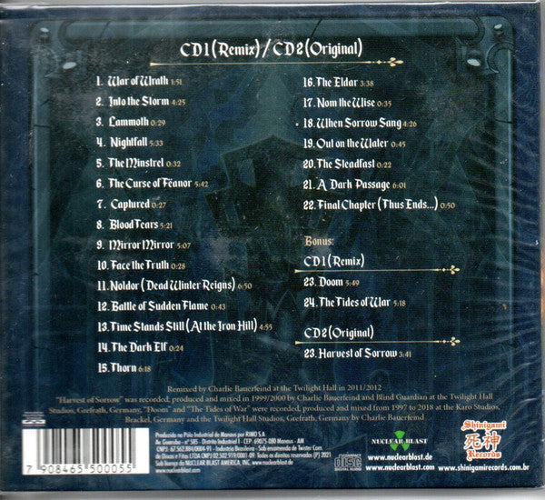 Blind Guardian - Nightfall In Middle-Earth 2xCD