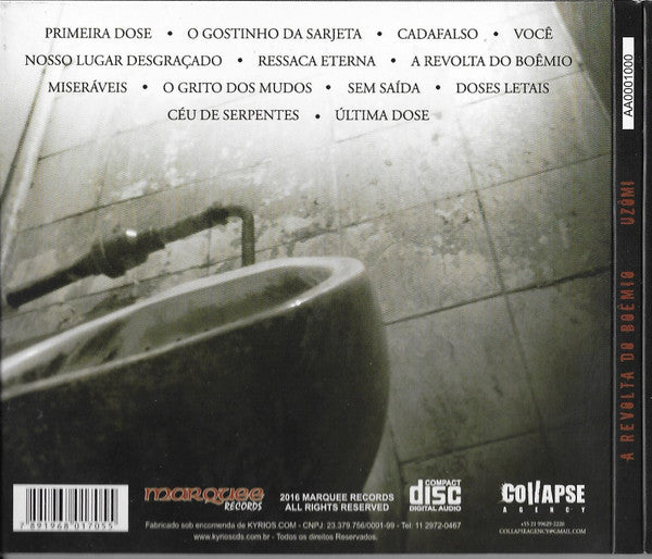 Uzômi - A revolta do boêmio - CD